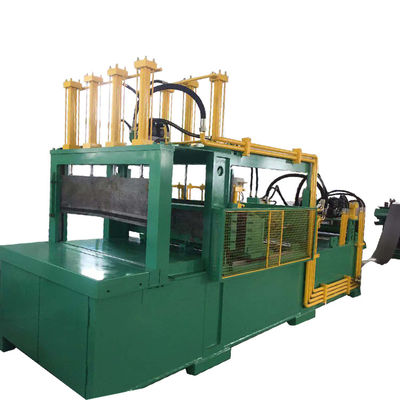 qualidade  Transformer Corrugated Fin Forming Machine Automatic One Decoiler Feeding Sheet fábrica