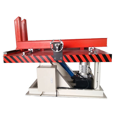 qualidade  Automatic Hydraulic Driven Transformer Core Stacking Table Tilting Function fábrica