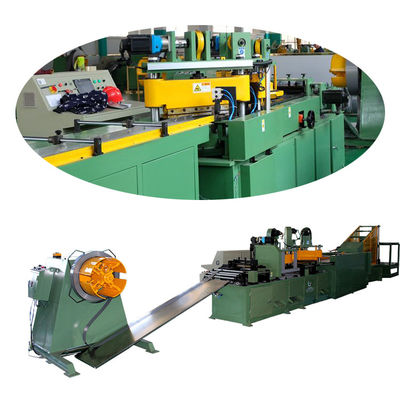 qualidade  Automatic Silicon Steel Cutting Machine Cut To Length Line 600mm Width Strip fábrica