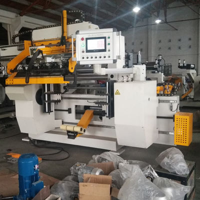 Máquina de enrolamento de cobre automática da folha que faz a bobina do reator com TIG Welding