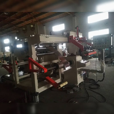 Única máquina de enrolamento da folha do cobre do transformador da baixa tensão da camada automática