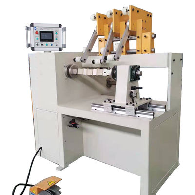 Máquina de enrolamento automática eficaz alta da bobina do transformador com três guias de fio