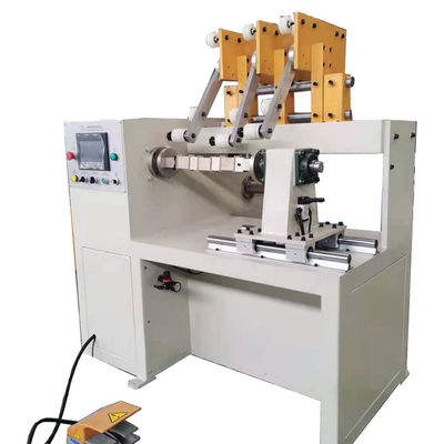 Máquina de enrolamento da bobina do transformador do PLC de 3 guias de fio automática