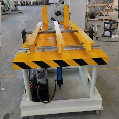 Núcleo do transformador que empilha a tabela que monta e que inclina o núcleo de ferro do aço do silicone