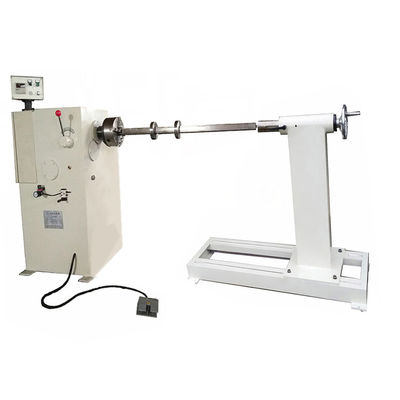 Máquina de enrolamento rachada do transformador do Tailstock 200rpm semi automática