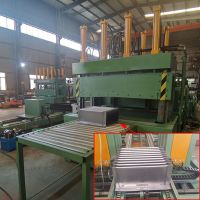 Equipamento de Shell Corrugated Fin Forming Machine do tanque de óleo do transformador automático
