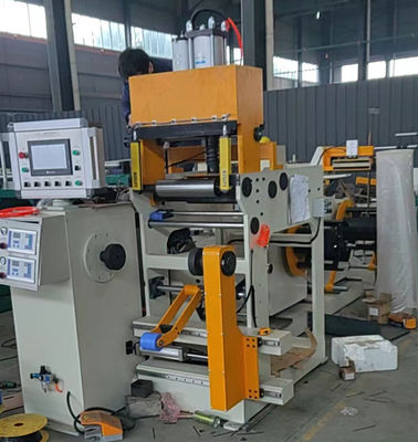 Enrolador de folha de papel alumínio, transformador seco, máquina de enrolamento de folha, soldagem por pressão fria