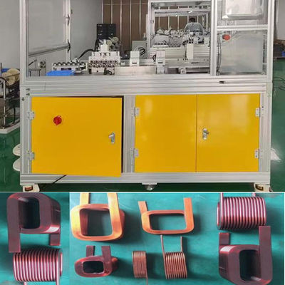 Enroladora de Bobina Vertical Automática de Bobina de Fio Plano Automação Alta