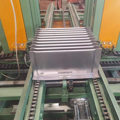 Máquina automática de moldagem de barbatanas onduladas de soldadura TIG 3 - 4 barbatanas/min