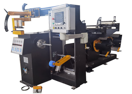 Máquina automática de enrolar folhas de cobre