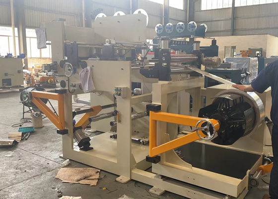 Máquina de enrolar folhas de alumínio por enrolamento automático de filme transformador
