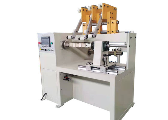 Máquina de enrolar bobinas de transformadores automáticos de três cabeças