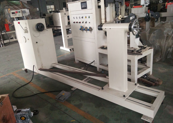 Máquina prática de enrolamento de bobina de transformador semi-automático imerso em óleo com eixo de enrolamento de 40x40 mm e velocidade de enrolamento de 0 a 200 rpm
