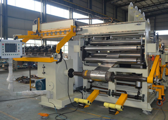 Máquina de Enrolamento Automático de Folha de Cobre com Desbobinador Duplo de 30kw