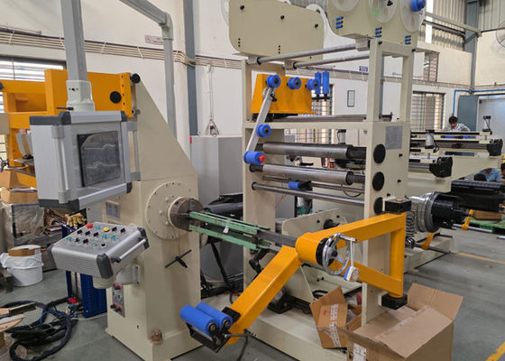 Máquina de enrolar folhas e bobinas de transformadores personalizada