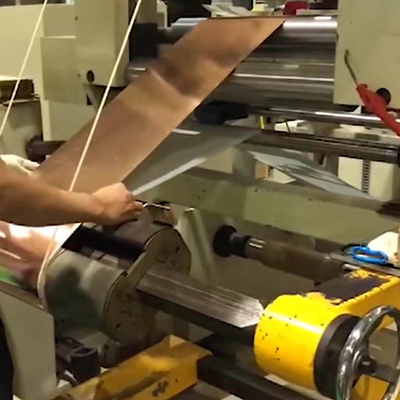 Máquina Automática de Filme de Folha de Cobre para Enrolamento