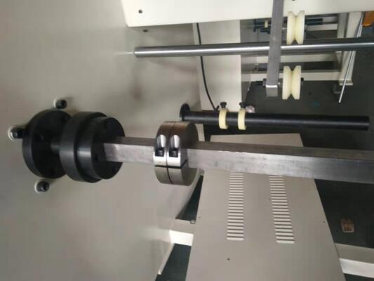 Máquina automática de enrolar bobinas de transformadores com motor de 7,5 kW, 0 ~ 90 RPM de velocidade e sistema de controle PLC