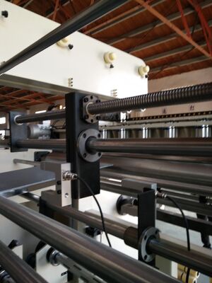 Máquina automática de enrolar folhas de cobre com dois descoladores de folhas e velocidade de 16 RPM