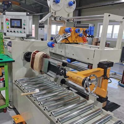 Máquina de enrolamento de bobina de transformador de cauda de suporte triangular para fios de cobre e alumínio 0,3-5,0 mm