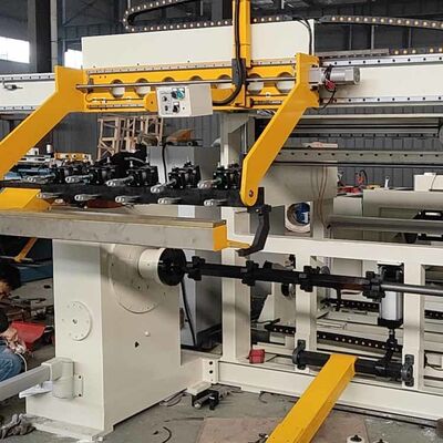 Máquina de enrolamento de folha de transformador com desbobinador de duas peças, soldagem TIG e potência de enrolamento de 22kw para processamento eficiente de materiais
