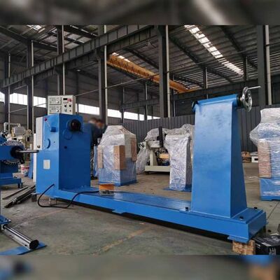 Máquina de enrolamento de bobina de transformador semiautomática com motor de 3KW, design de eixo quadrado e contador digital para enrolamento de precisão