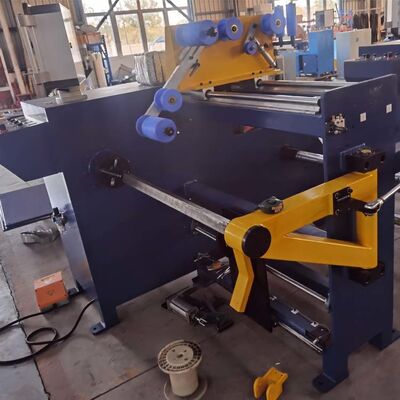 Máquina de enrolamento de bobina automática com largura máxima de enrolamento de 600 mm, servo motor de 0,75 kW e diâmetro de fio de Ø0,3-5,0 mm