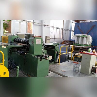 Máquina de corte de aço de silício de alta precisão com precisão de corte de ± 0,1 mm, velocidade de alimentação de 120 m/min e capacidade de peso da bobina de 5000 kg