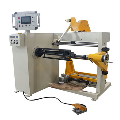 800 mm Largura de enrolamento Máquina de enrolamento automático de bobinas com controle PLC para fio de cobre e alumínio
