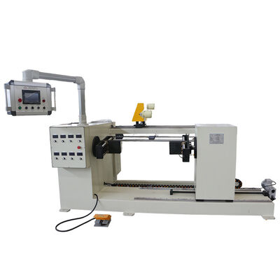 Máquina Enroladora de Bobinas de Reator Automática Programável com Largura de Enrolamento de 1000mm, Acionamento Duplo Motor & Controle PLC