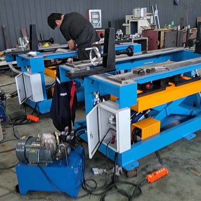 Tabela de empilhamento do núcleo do transformador amorfo hidráulico ZPT-3T com capacidade de 3000 kg e função de rotação de 90 ° Alimentada por um motor de 2,2 kW