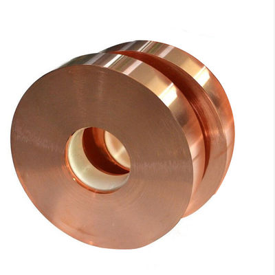 Rolo de cobre da folha da pureza do rolo 99,9 da folha de metal do NÍVEL do T2 C1100 para o tipo seco transformador