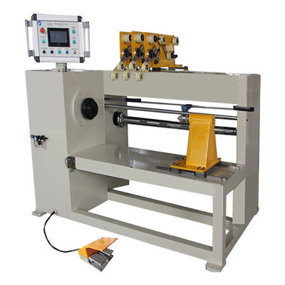 Três tipo automático do óleo da máquina de enrolamento da bobina do transformador dos guias de fio 200rpm