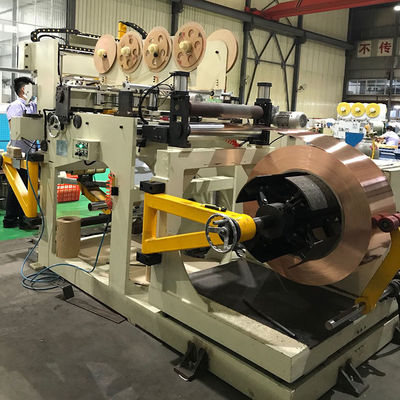 Folha de cobre das duplas camada programáveis secas da máquina de enrolamento do transformador
