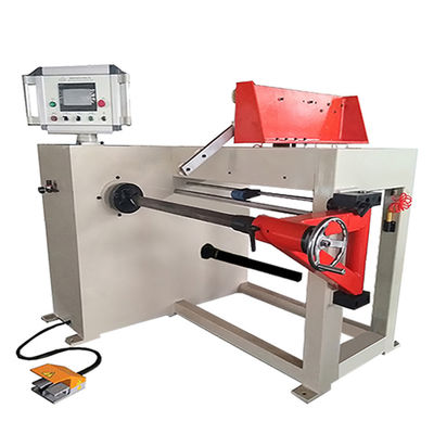 Tipo guia do óleo de fio automático da condução do servo motor de máquina de enrolamento da bobina do transformador