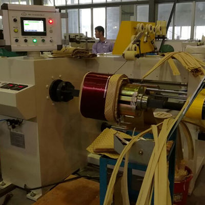 Tipo programável bobina automática do óleo da máquina de enrolamento do transformador