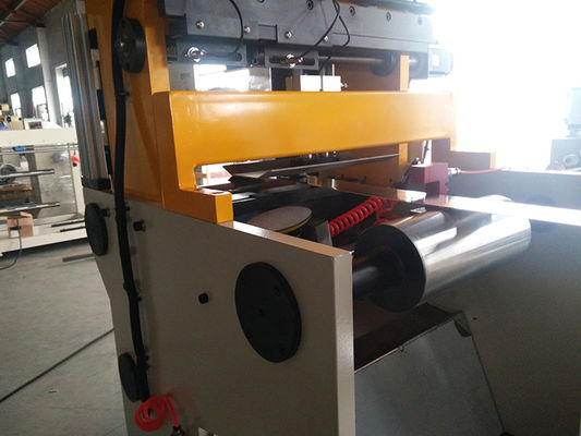 máquina de enrolamento automática da folha do transformador de 60 RPM com soldadura de pressão fria
