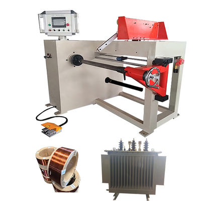 tipo automático do óleo da máquina de enrolamento da bobina do transformador da distribuição 200rpm
