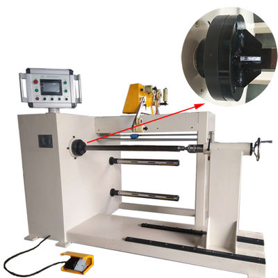 Tipo automático do óleo da máquina de enrolamento da bobina do transformador do Tailstock móvel