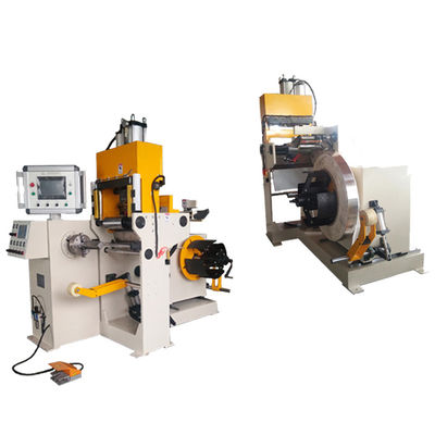 Máquina de solda de Copper Foil Winding do condutor da imprensa fria automática