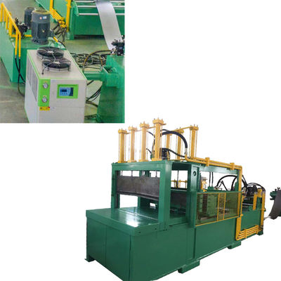 Aleta ondulada do transformador automático que forma a tira da largura da máquina 1600mm