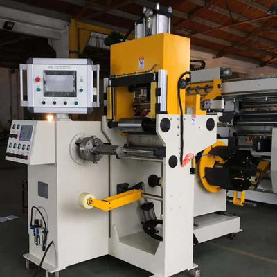 Soldadura fria automática de máquina de enrolamento da folha do Cu ou do Al Film Strip Winder Transformer