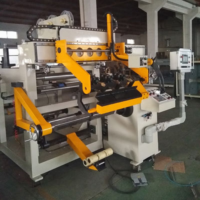 Máquina de enrolamento moldada da folha do transformador da resina duas camadas da tira do filme