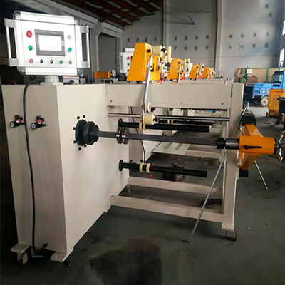 Máquina de enrolamento automática da bobina do controle do PLC que faz a bobina do fio do transformador