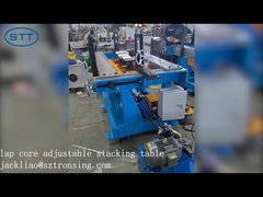 Núcleo do transformador de Lap Core Stacking And Tilting que empilha a tabela ajustável